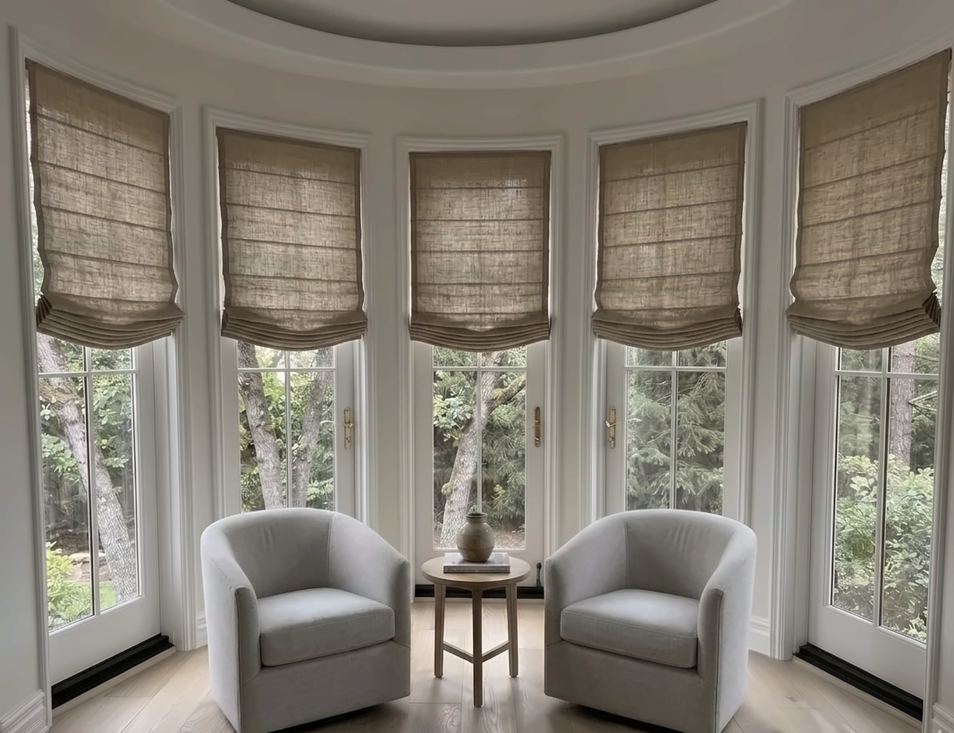 Tulip Roman Shades