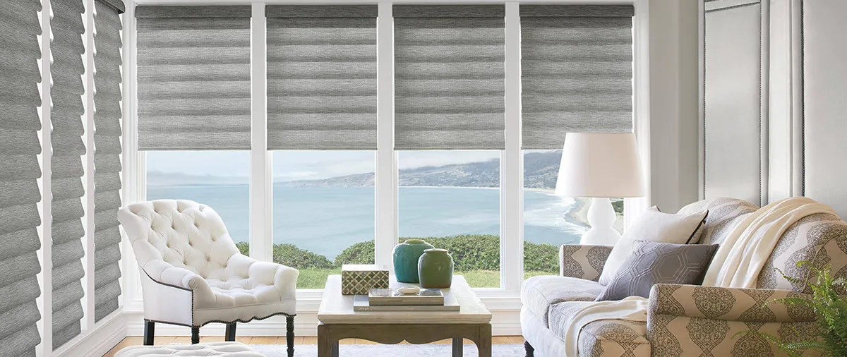 Cascade Roman Shades